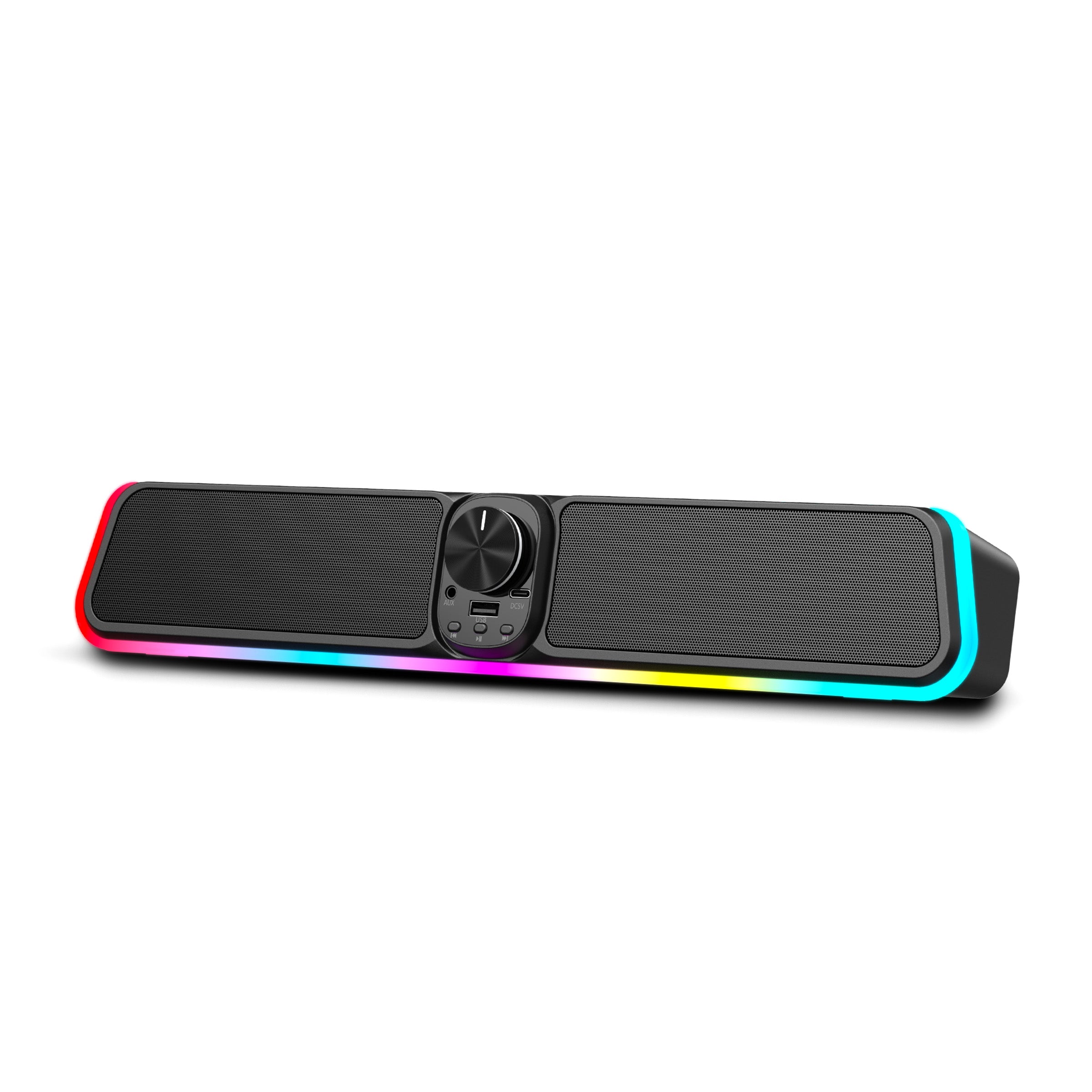 FRONTECH ECHOLITE Powerhouse 30W Mini Soundbar with RGB & Bluetooth 5.0 – Your All-in-One Audio Solution. (SW- 0181P) FRONTECH ECHOLITE Powerhouse 30W Mini Soundbar with RGB & Bluetooth 5.0 – Your All-in-One Audio Solution. (SW- 0181P)